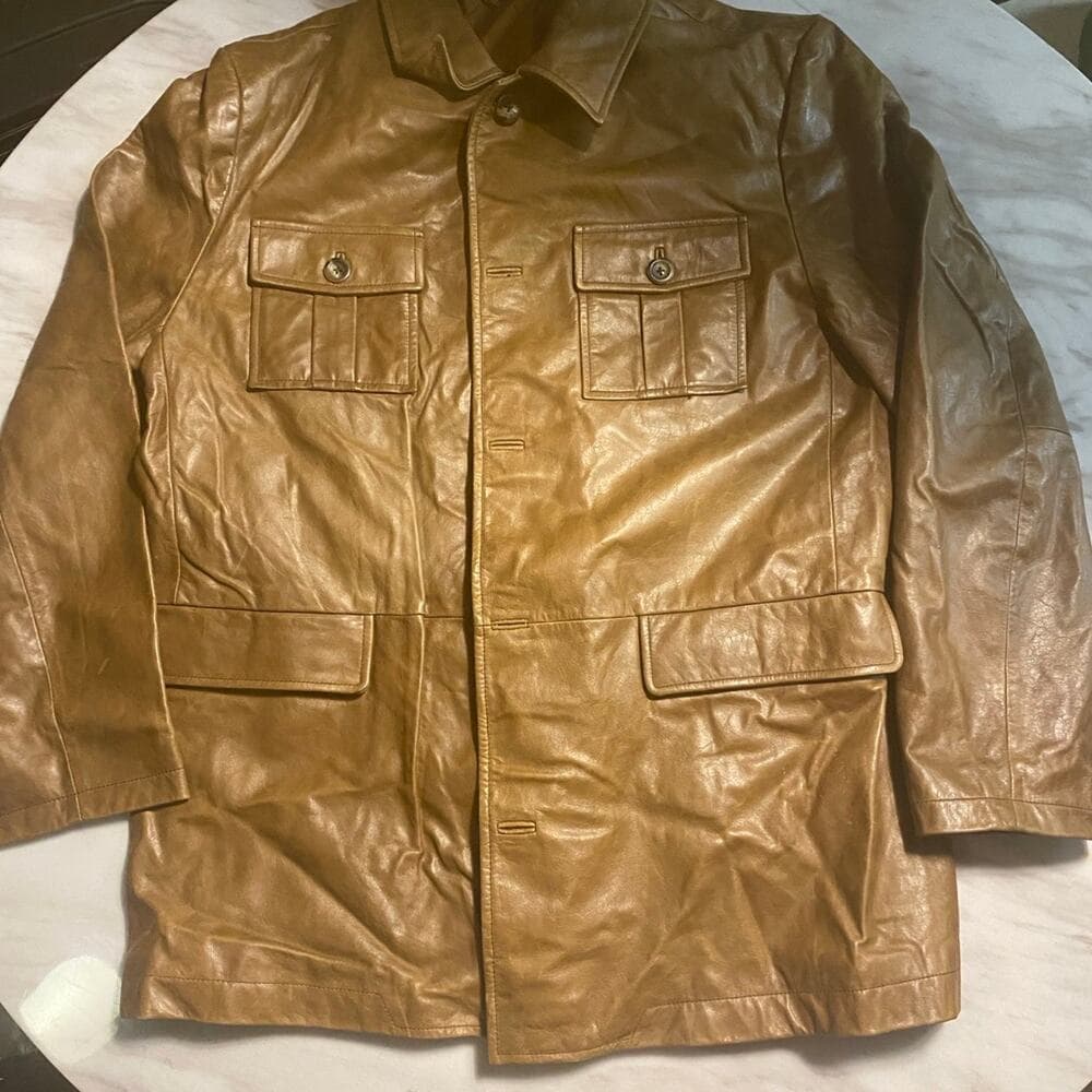 Gap leather jacket Large - Thumbnail 2