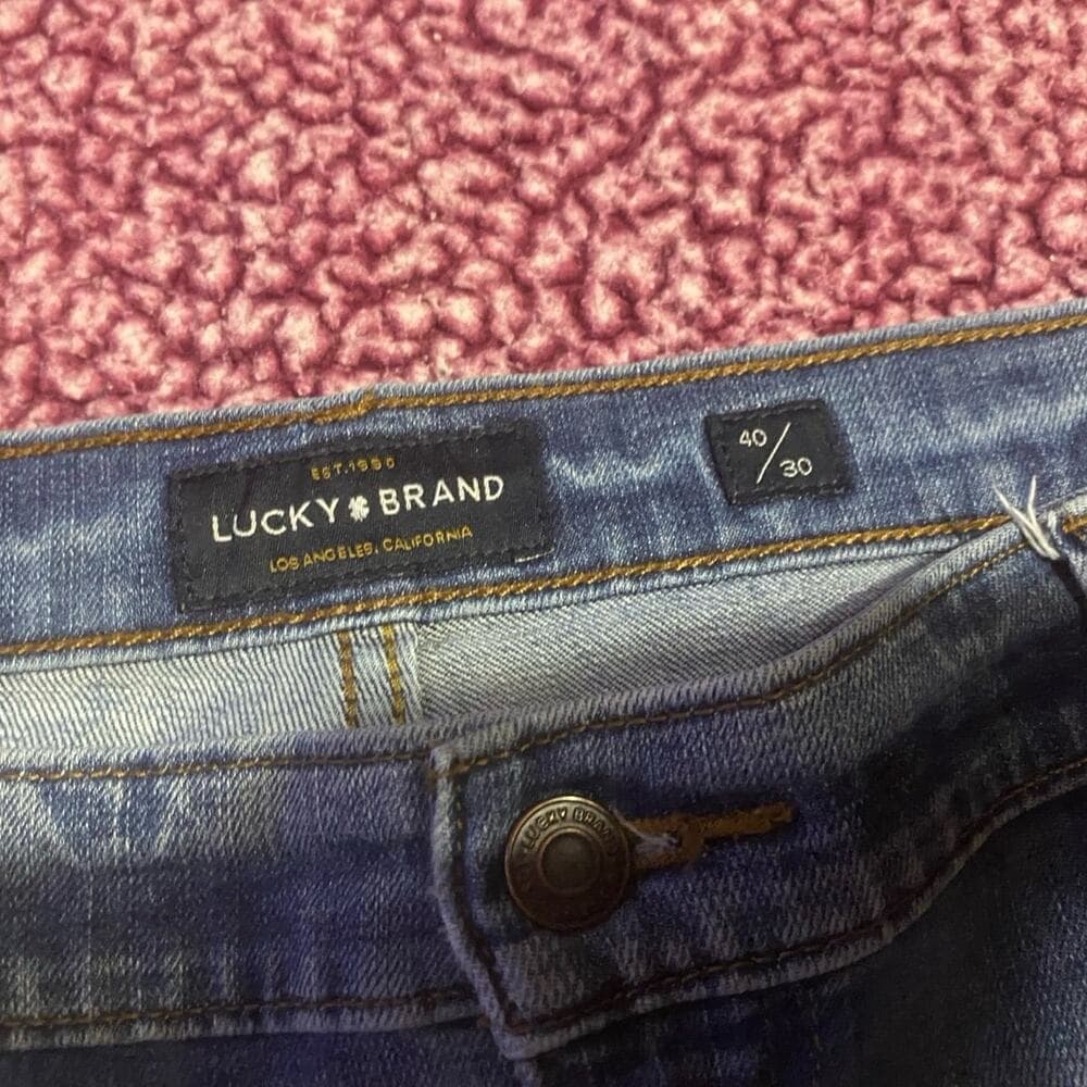 luckybrand mens jeans size 40/30 - Thumbnail 2