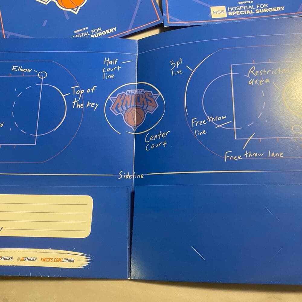 Knicks folders