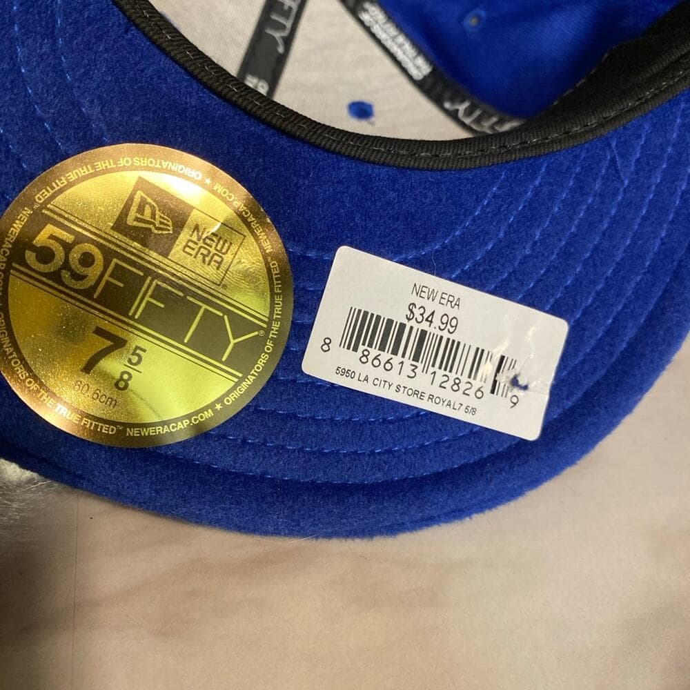 New Era Hat Size 7 5/8 - Thumbnail 4