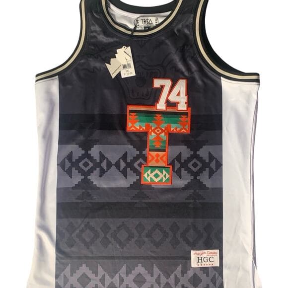 Tribal Tisa Black Headgear Classics Basketball Jersey ~Never Worn~ 2XL - Thumbnail 9