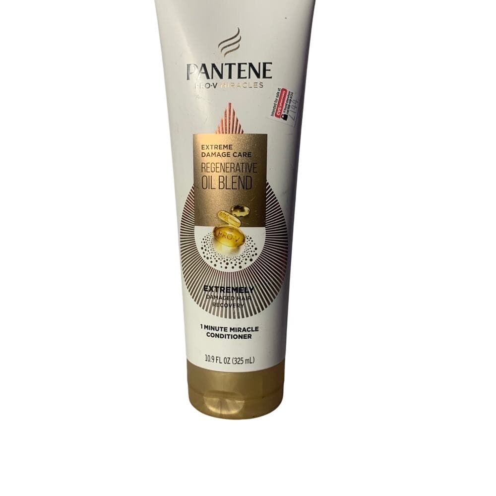 Pantene Regenerative Oil Blend 1 Minute Miracle Conditioner 10.9 OZ - Thumbnail 3