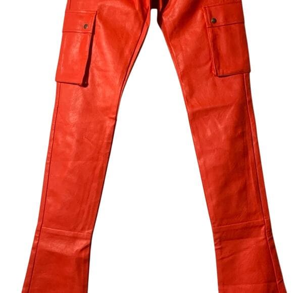 Doctrine Red Pu Superstack Mens Jeans Size 32 - Thumbnail 9