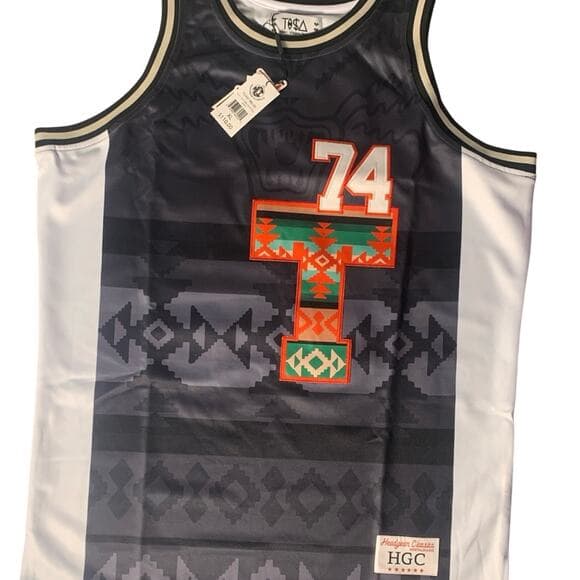 TRIBAL TISA Black Headgear Classics Basketball Jersey ~Never Worn~ XL - Thumbnail 7