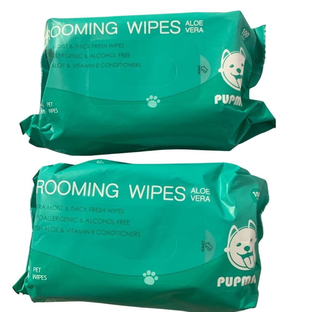 2 Pack Pets Grooming Wipes - Thumbnail 3