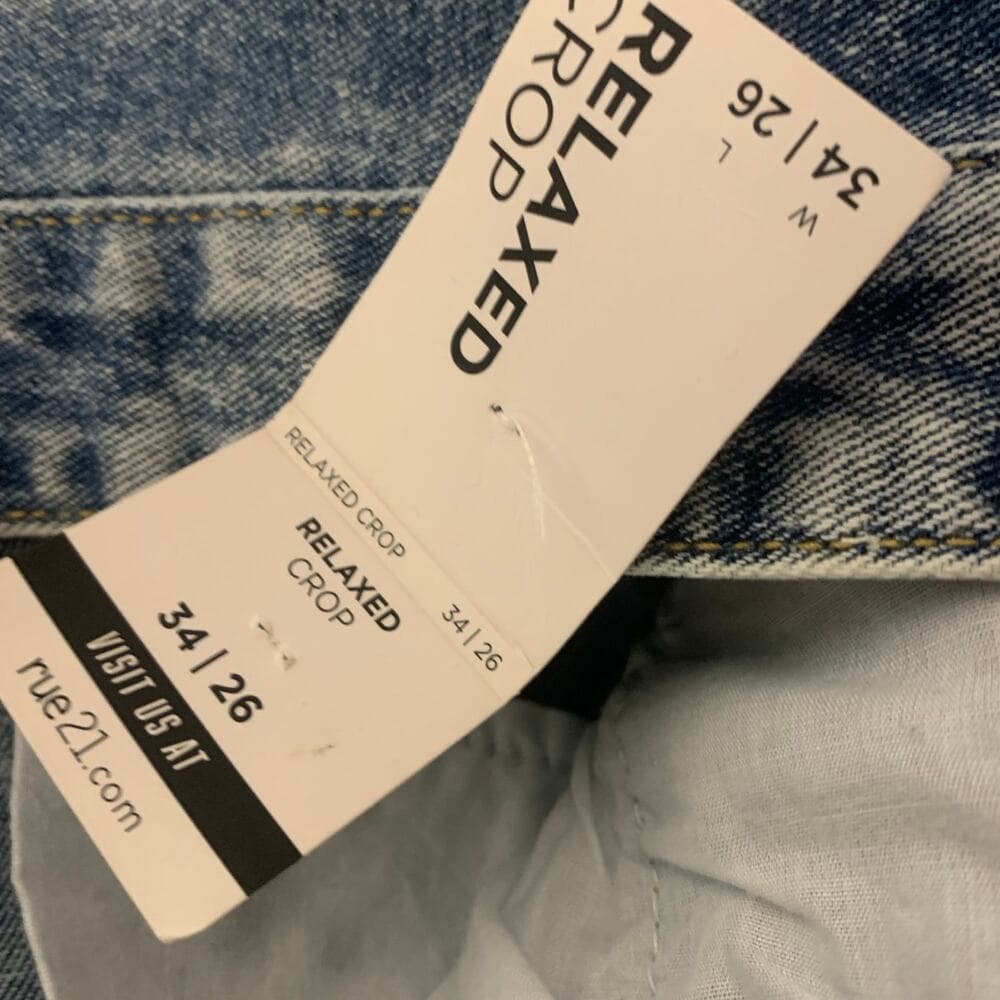 Rue 21 Jeans Relaxed Crop - Thumbnail 2