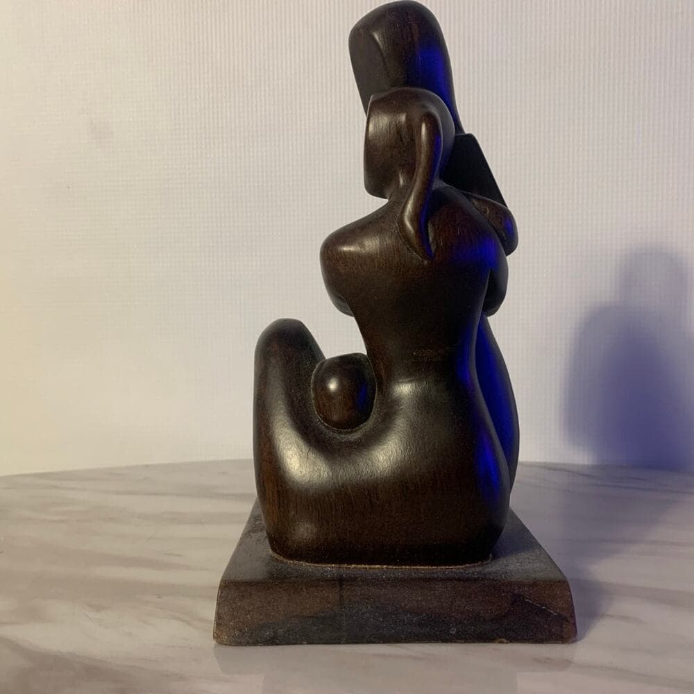 BN Beautiful Woman/Man/ Marble Figurine Sculpture Decor - Thumbnail 3
