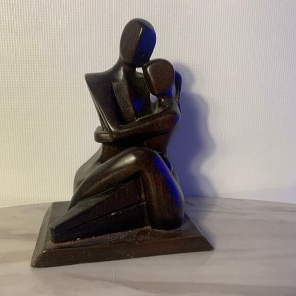BN Beautiful Woman/Man/ Marble Figurine Sculpture Decor - Thumbnail 6