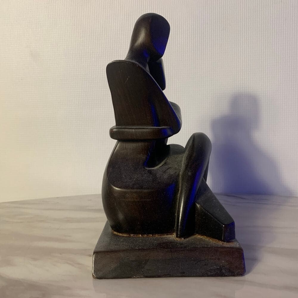 BN Beautiful Woman/Man/ Marble Figurine Sculpture Decor - Thumbnail 2