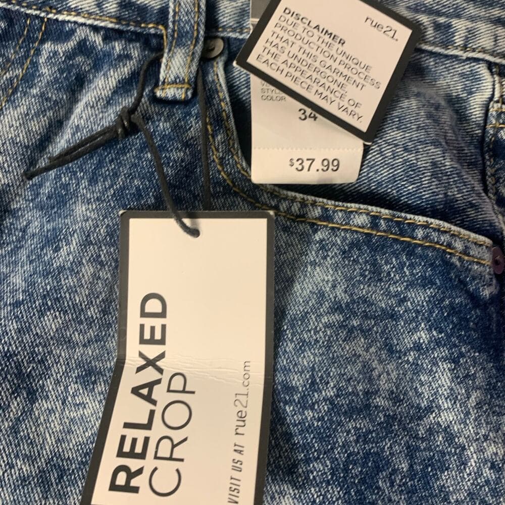 Rue 21 Jeans Relaxed Crop