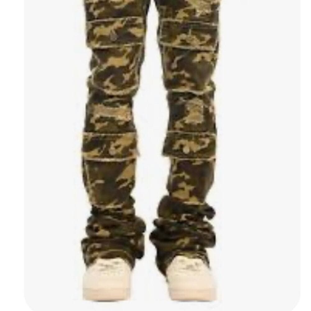DOCTRINE SAVANT STACKED DENIM (CAMO) SIZE 32 - Thumbnail 7