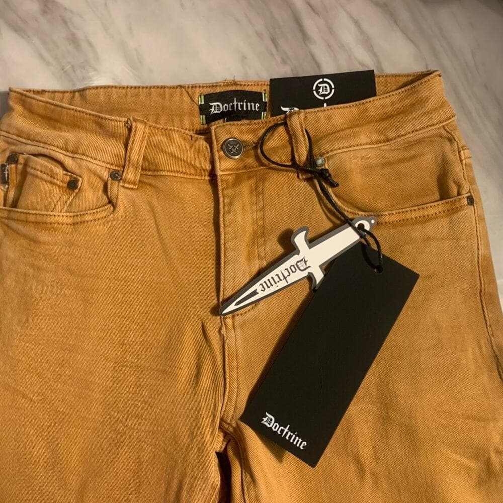 Doctrine Superstack Brown Mens Jeans Size 32 - Thumbnail 6