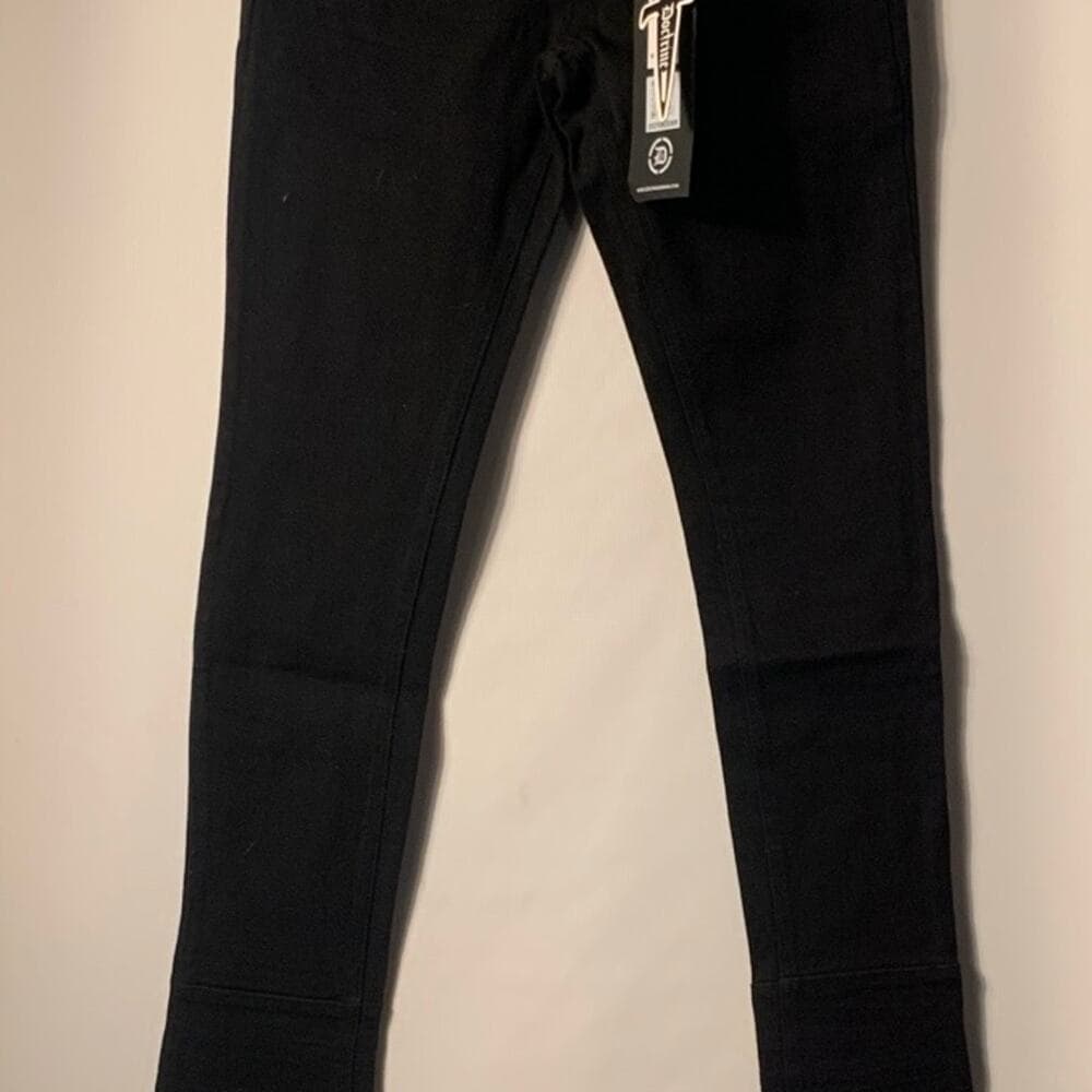 Doctrine Superstack Jet Black Mens Jeans Size 28 - Thumbnail 8