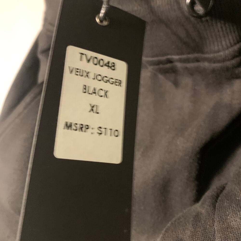 Veux Jogger Black Size XL - Thumbnail 4