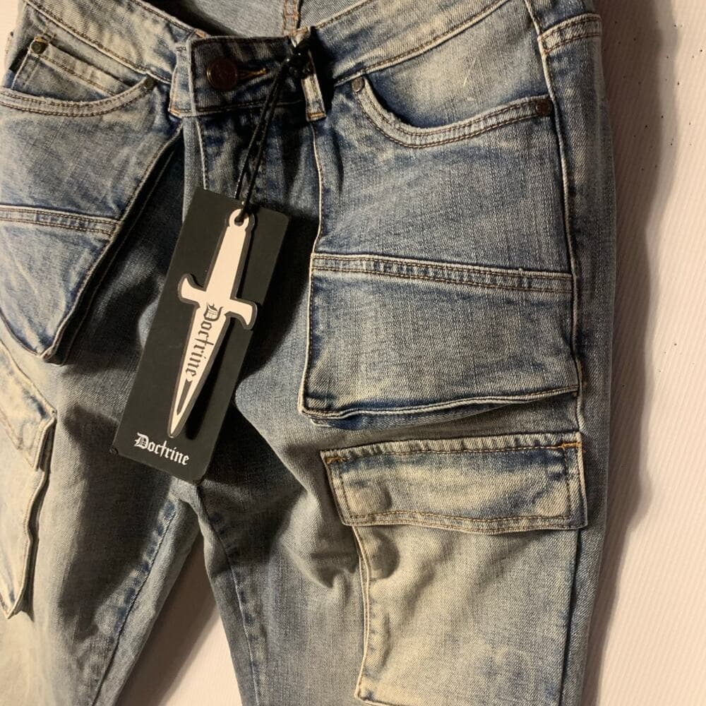 Doctrine Superstack Mens Jeans Size 32 - Thumbnail 3