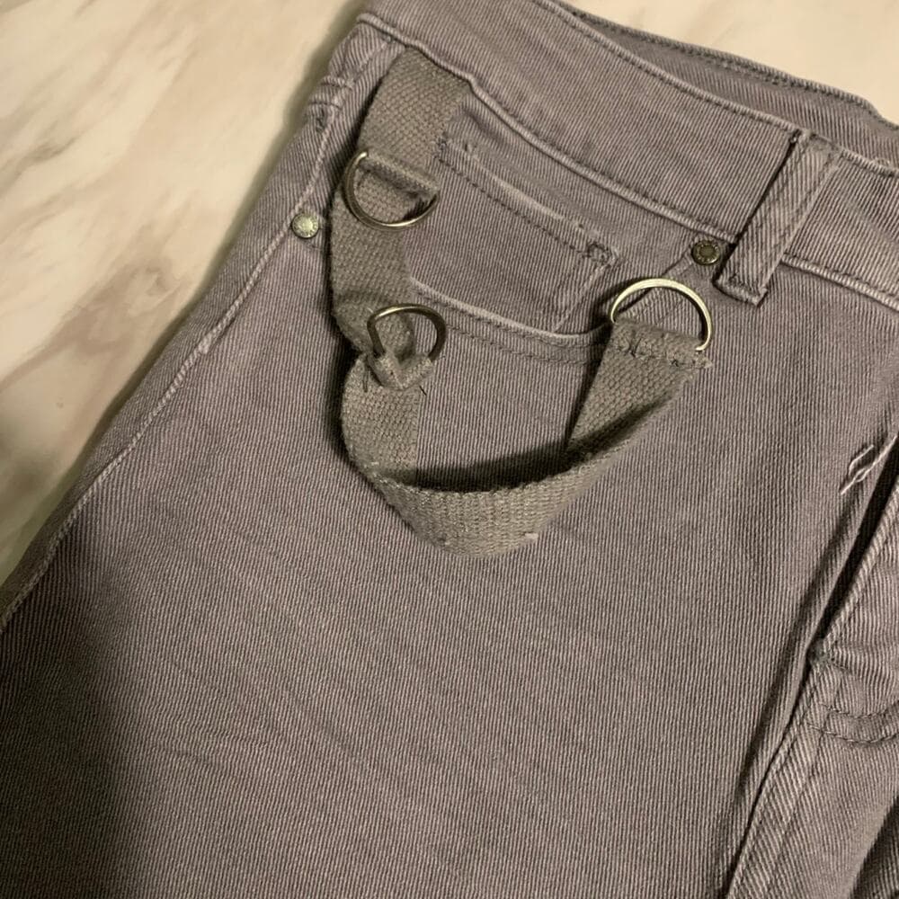 Si Tu Veux Superstack Grey Mens Jeans Size 40 - Thumbnail 3