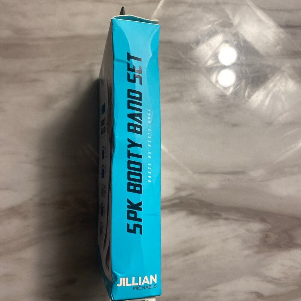 NIB Jillian Michaels Booty Band Set 5 Weighted Resistance Set Pack New Workout - Thumbnail 4