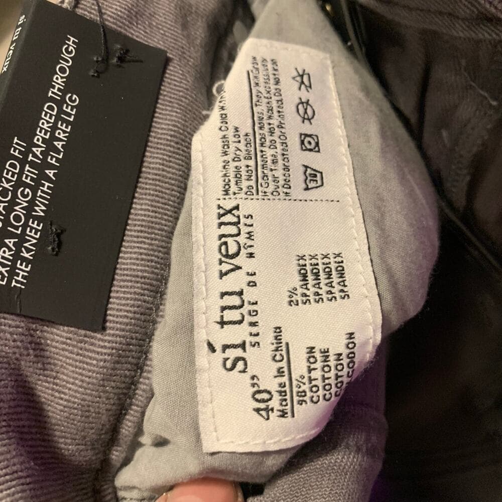 Superstack Mens Jeans Size 40 - Thumbnail 5
