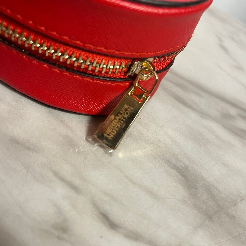 herbalife nutrition red Heart Purse - Thumbnail 3