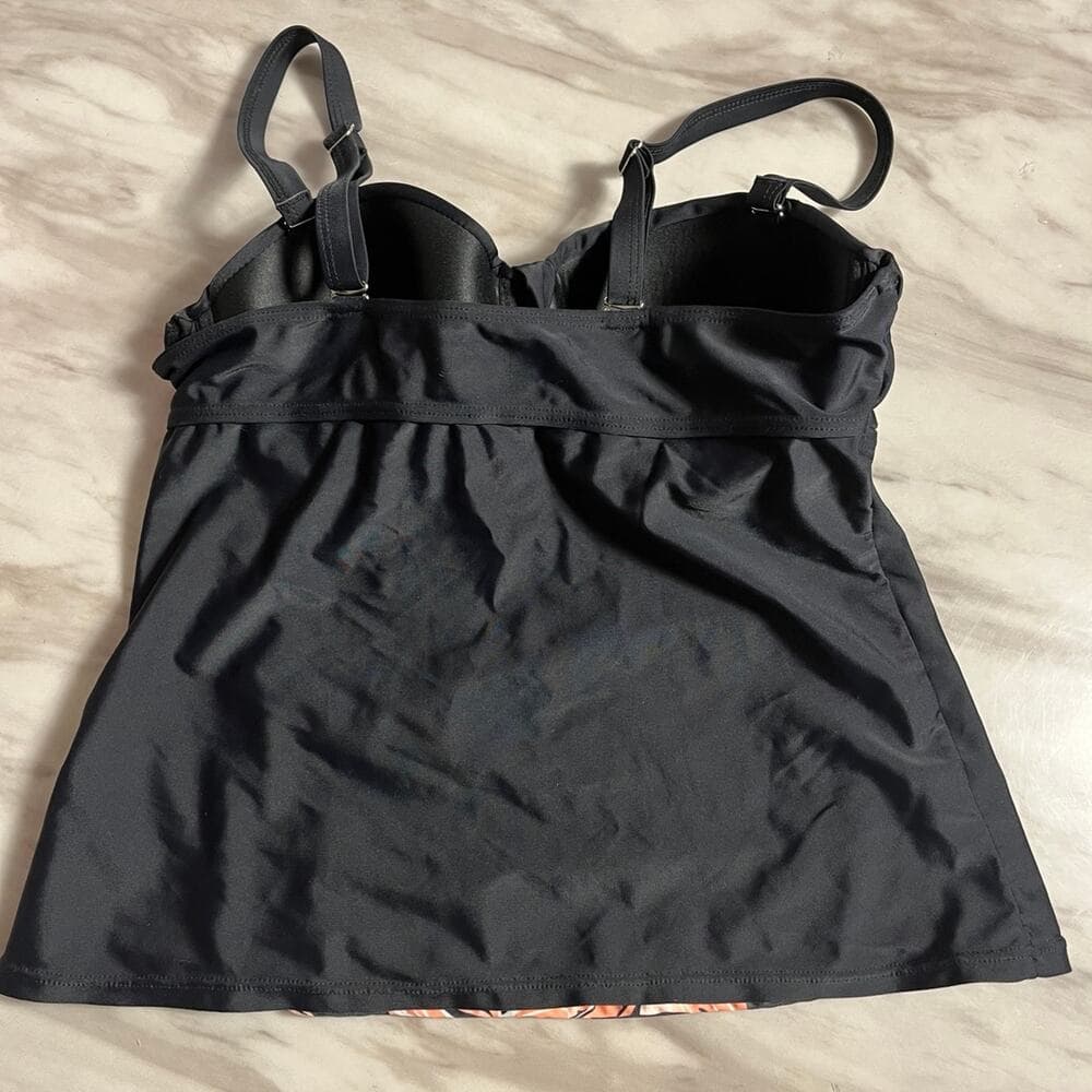 Yonique Womens Tankini Swimsuits Top Size Medium - Thumbnail 3