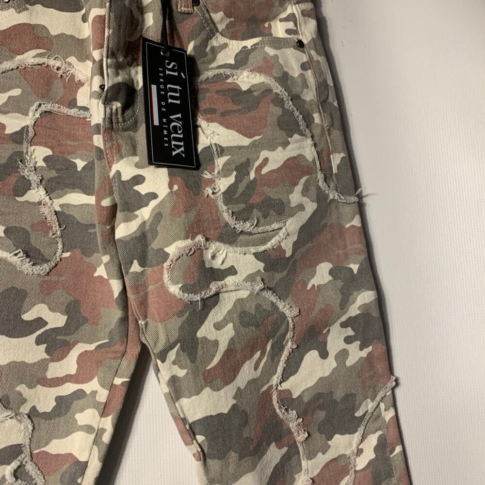 Camo si tu veux superstack Mens Jeans Size 32 - Thumbnail 3