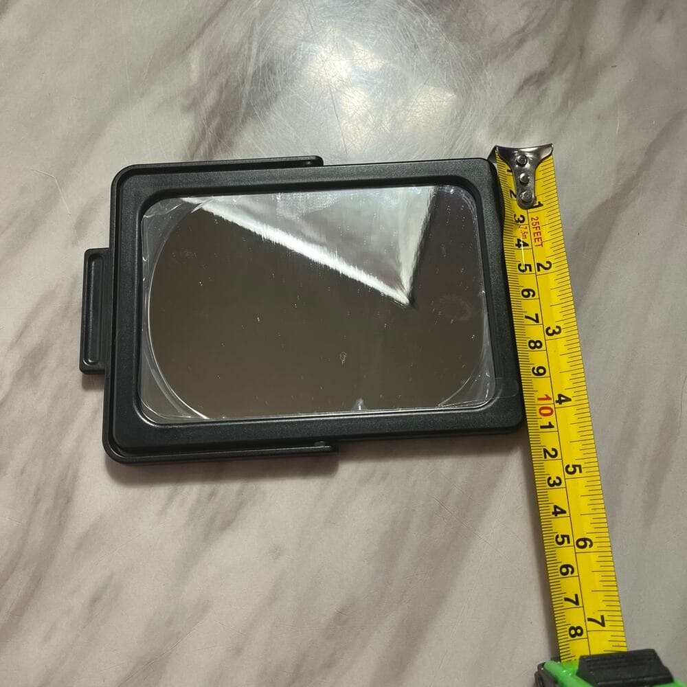 Mary Kay Portable Black Plastic Makeup Mirror w/Tray - Thumbnail 3