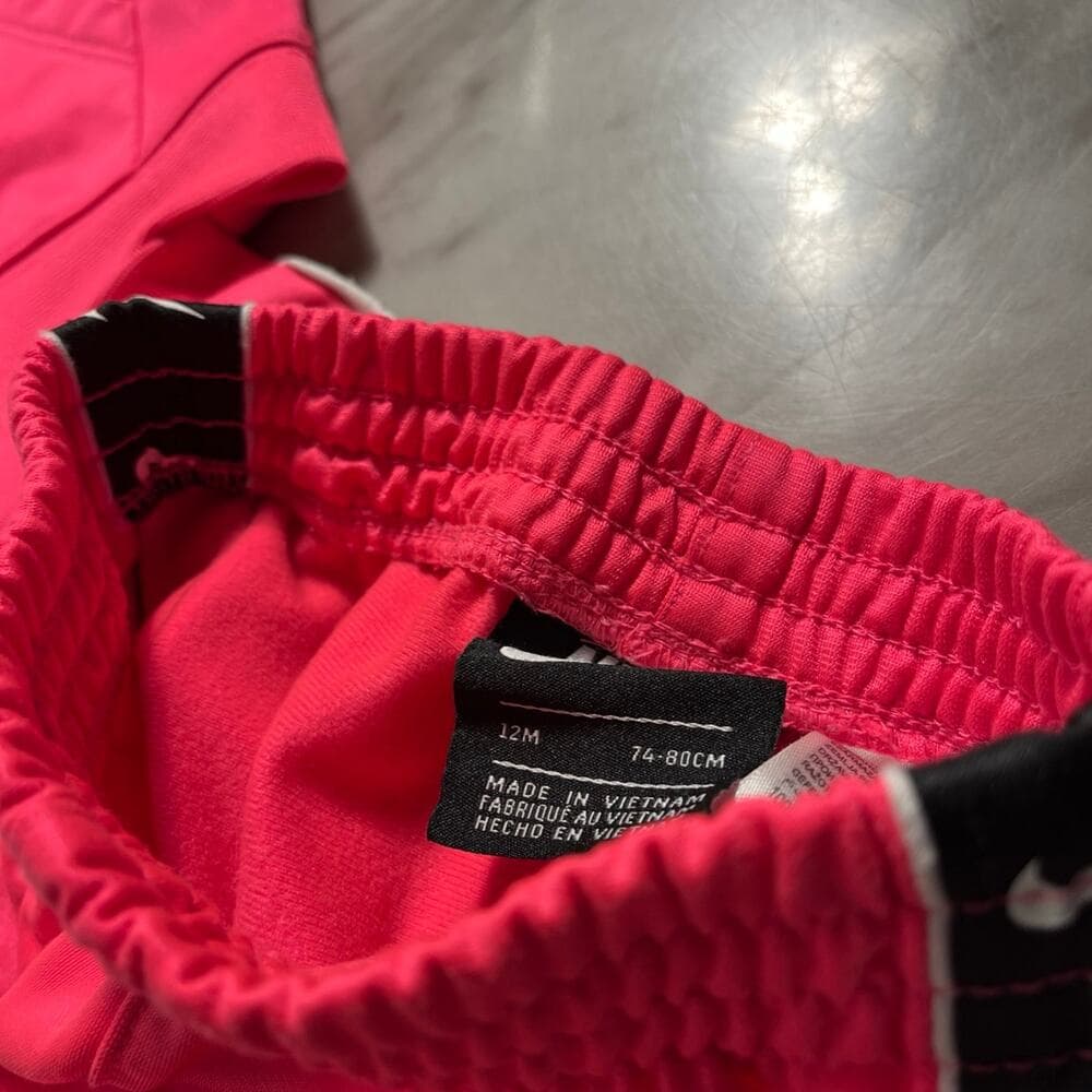 Nike Pink & Black Kids Sweatsuit Size 12 - Thumbnail 4