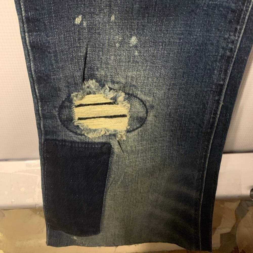 Shabaz Z Brothers Superstack Mens jeans Size 32 - Thumbnail 3