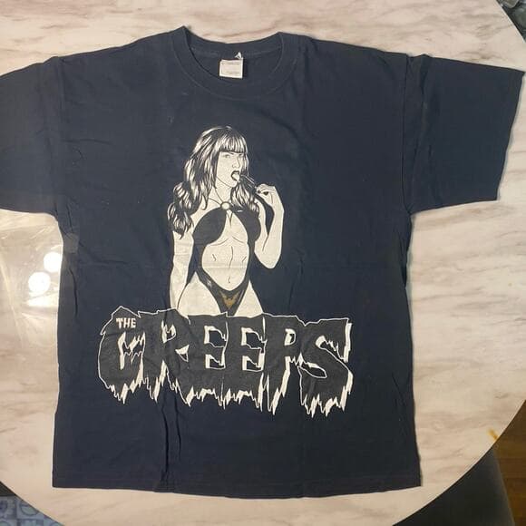 T-Shirt mens black size L - Thumbnail 4