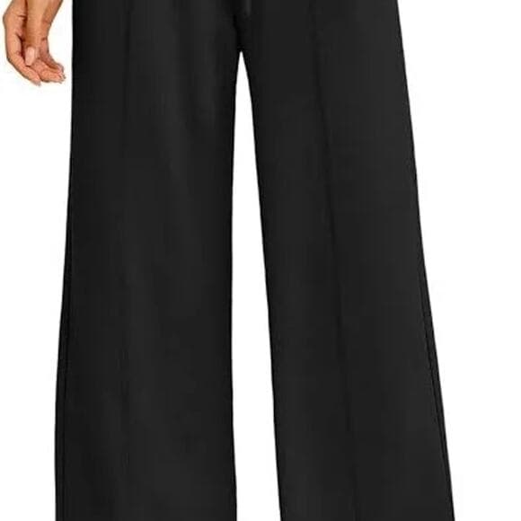 Ekouaer Black Womens Dress Pants Size Medium - Thumbnail 7