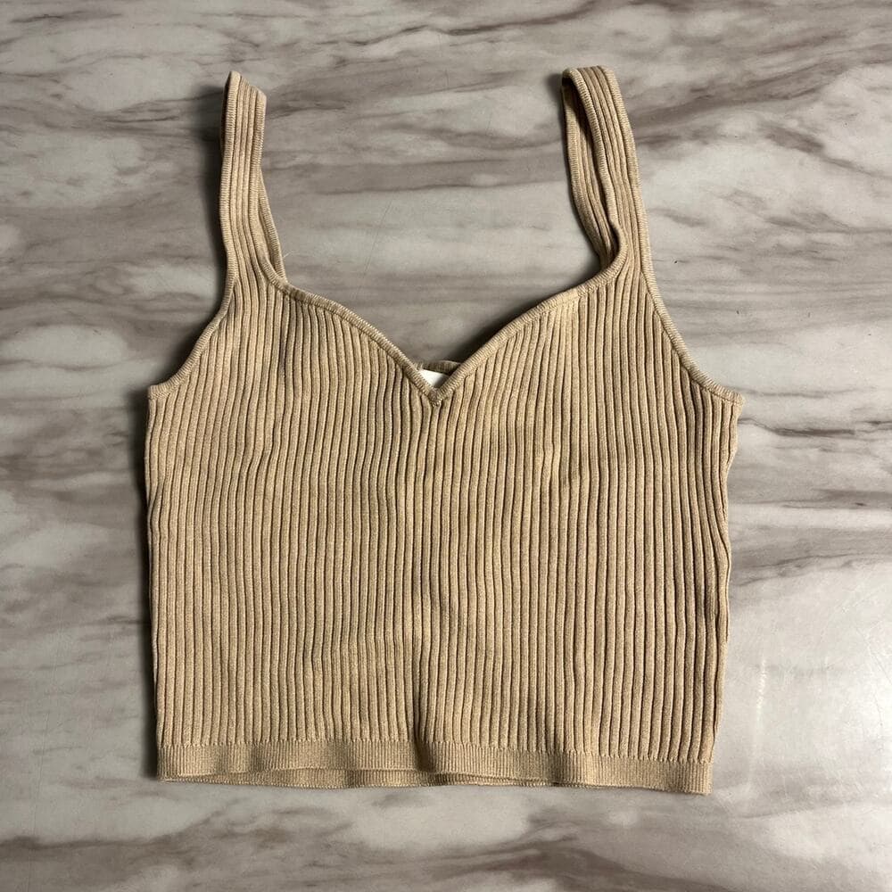 H & M Women’s Tan Tank Top Size XS