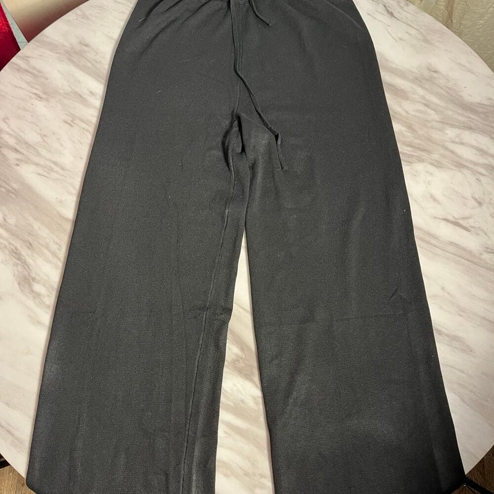 Ekouaer Black Womens Dress Pants Size Medium
