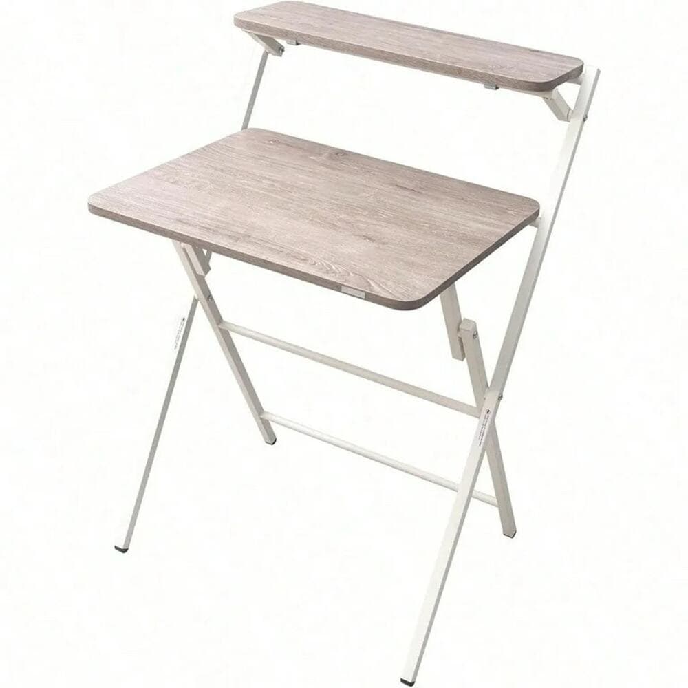 SOFSYS Modern Folding Desk for Small Space, Computer Gaming - Thumbnail 10