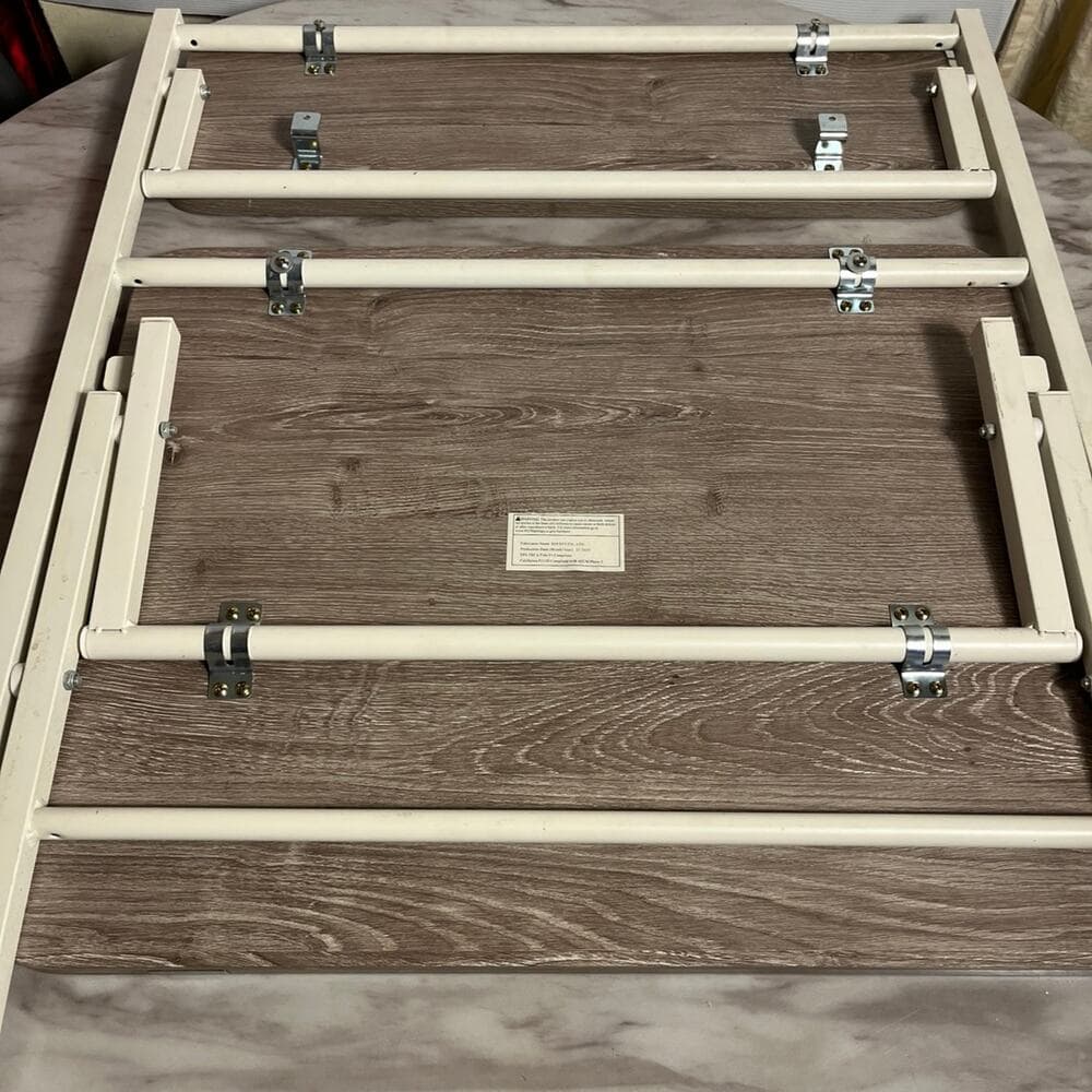 SOFSYS Modern Folding Desk for Small Space, Computer Gaming - Thumbnail 7
