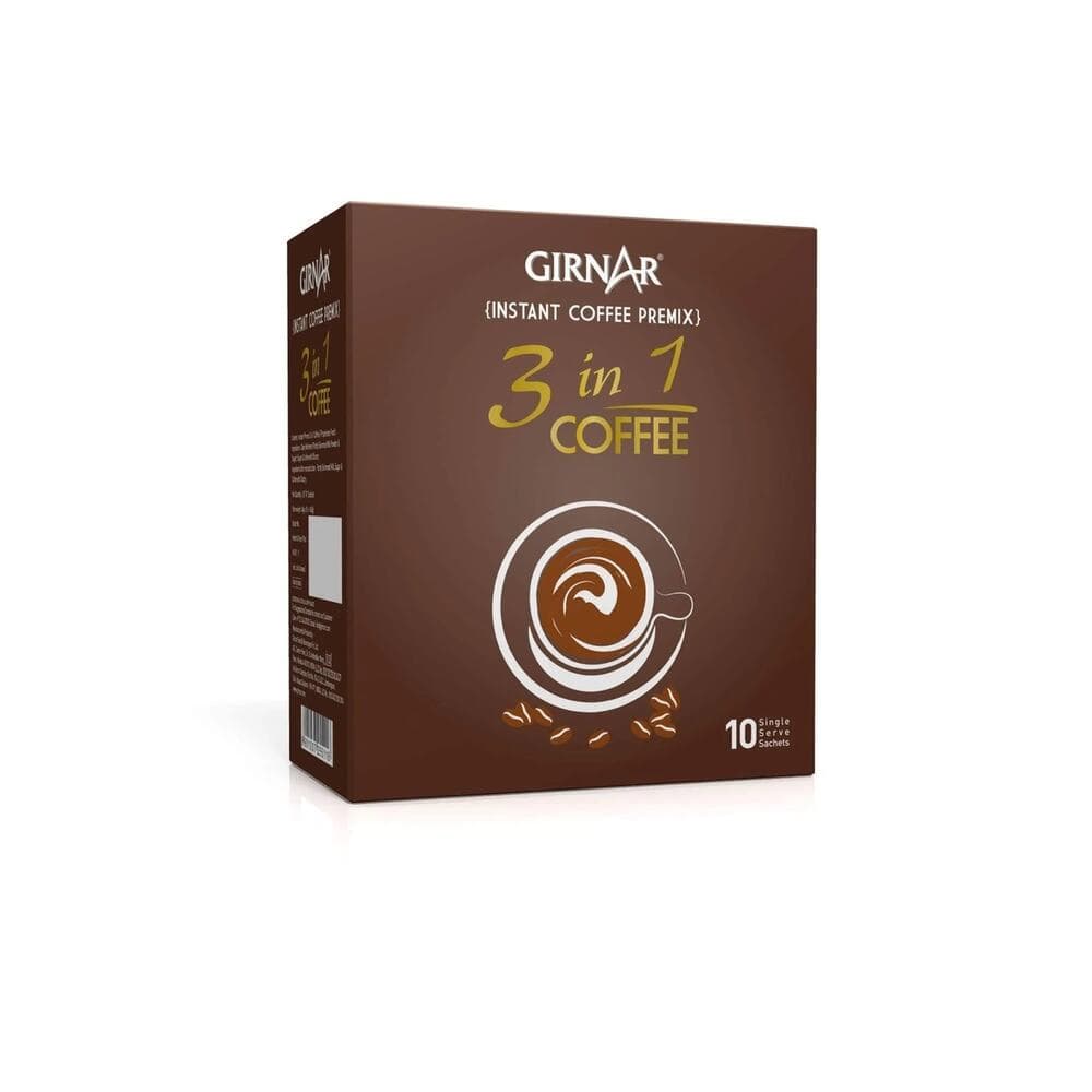 Girnar Instant Premix 3 in 1 Coffee (10 Sachets) - Thumbnail 4
