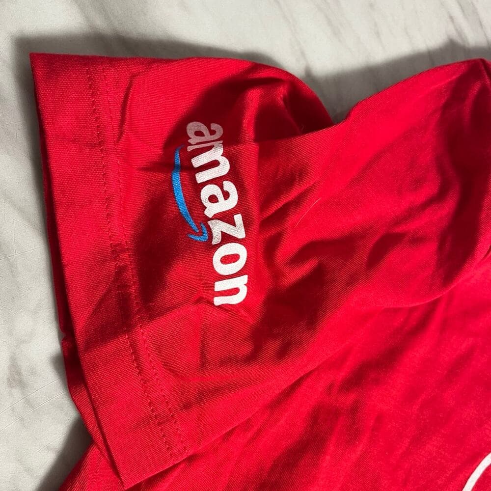 Canvas Red Amazon Staten Island T-Shirt Size L - Thumbnail 4
