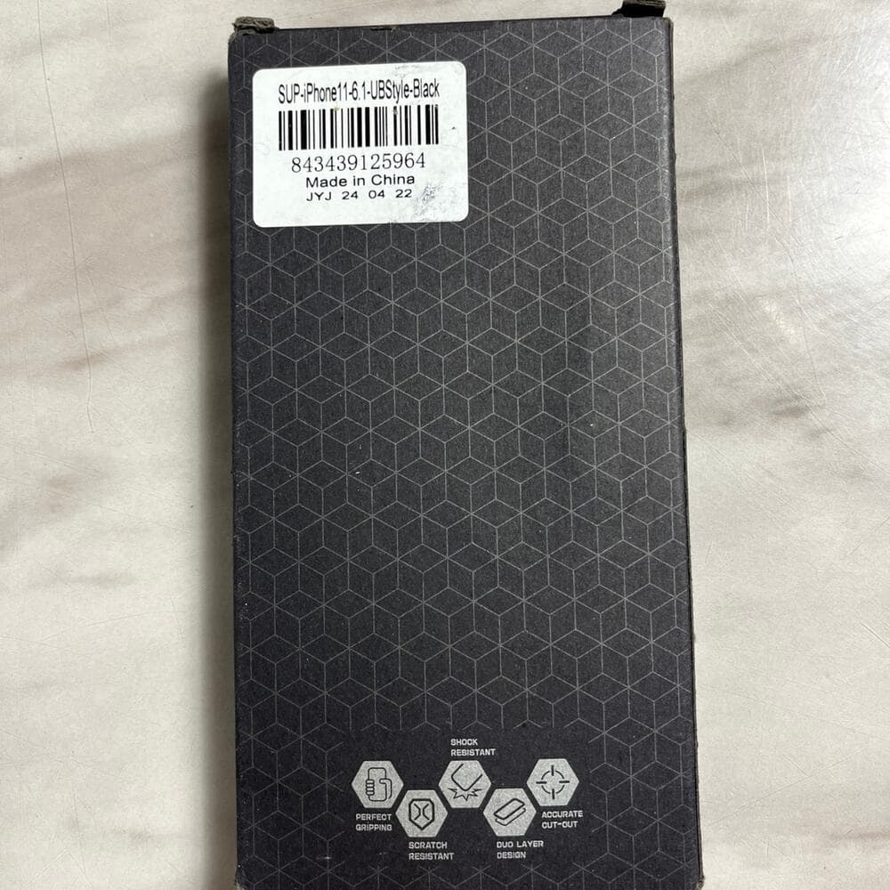 iPhone 11.6 Black style Case Brand New - Thumbnail 2