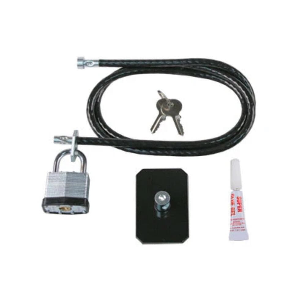 Total Desktop Cable Kit 6’ Length Padlock Cable - Thumbnail 8