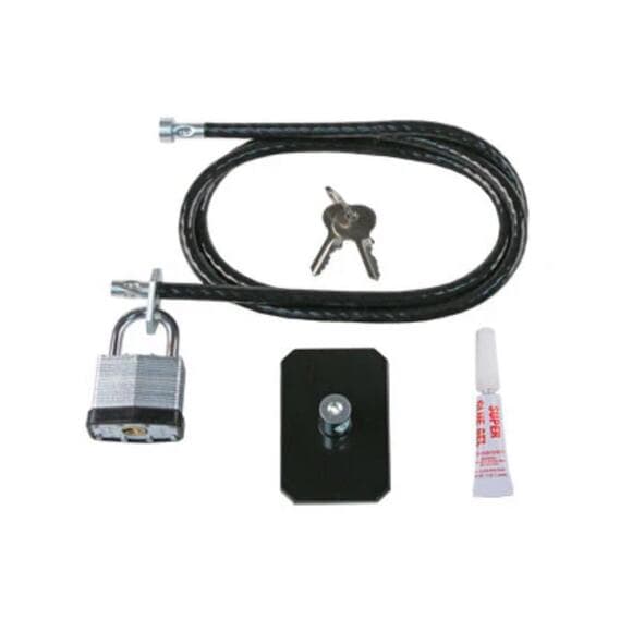 Total Desktop Cable Kit 6’ Length Padlock Cable - Thumbnail 9
