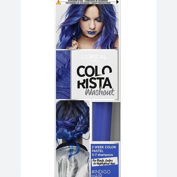 L'Oreal Paris Colorista Semi-Permanent for Light Blonde or Bleached Hair, #Indig - Thumbnail 7