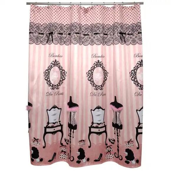 Boudoir Lounge Shower Curtain - Thumbnail 4