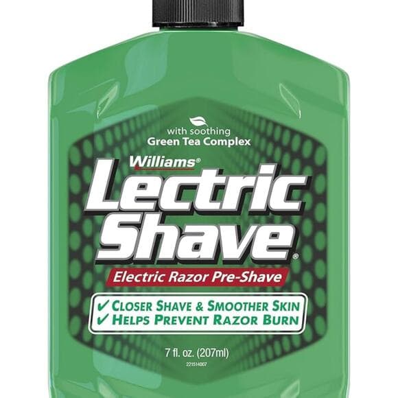 Williams Lectric Shave, Electric Razor Pre-Shave, 7 Ounce - Thumbnail 4