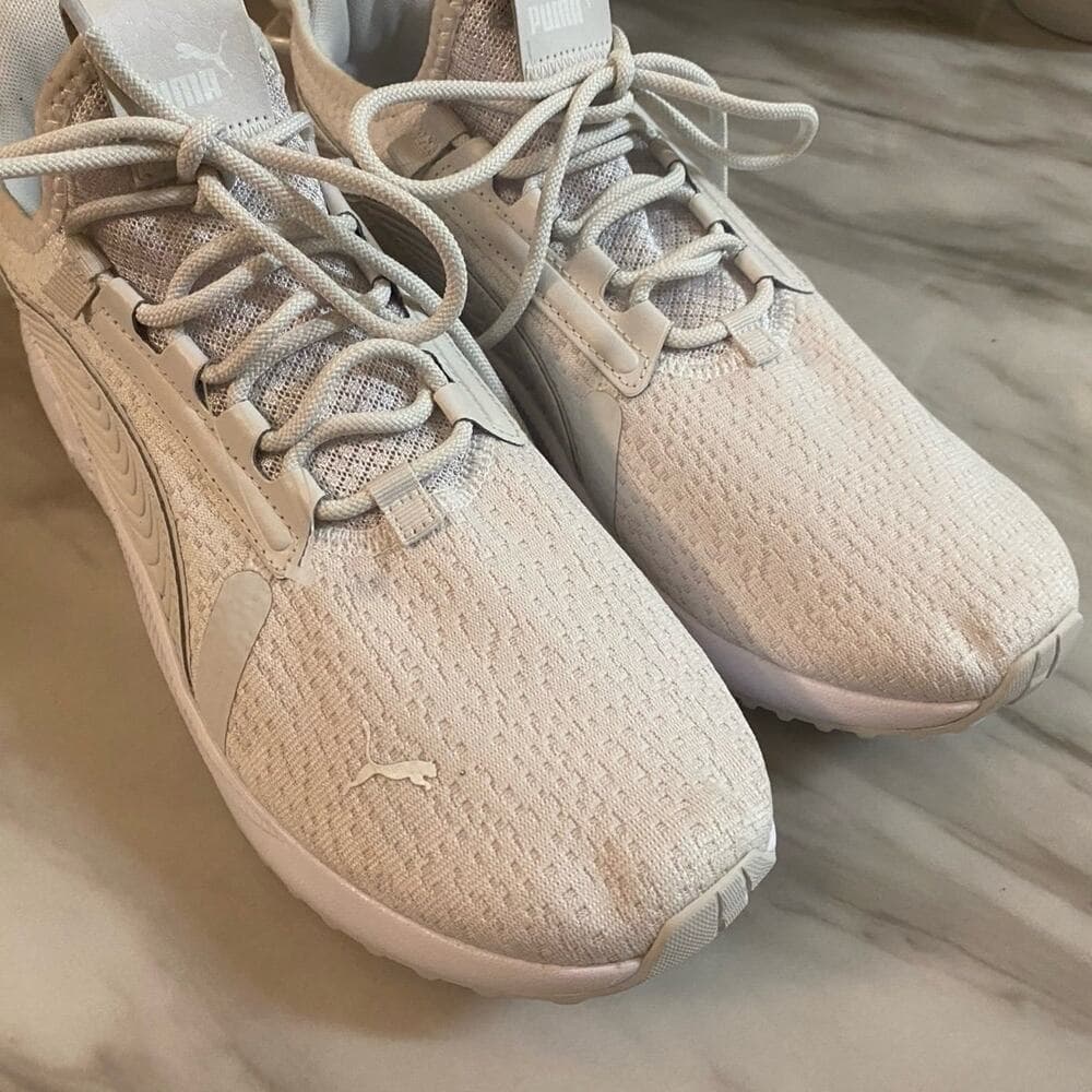 Puma Women's Pacer Future Luxe Running Shoes Light Gray sneakers Size 11 - Thumbnail 8