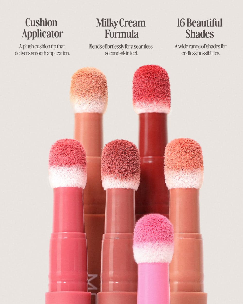 Cushion Kiss Lip Cream (010, Organza Rose) - Thumbnail 4