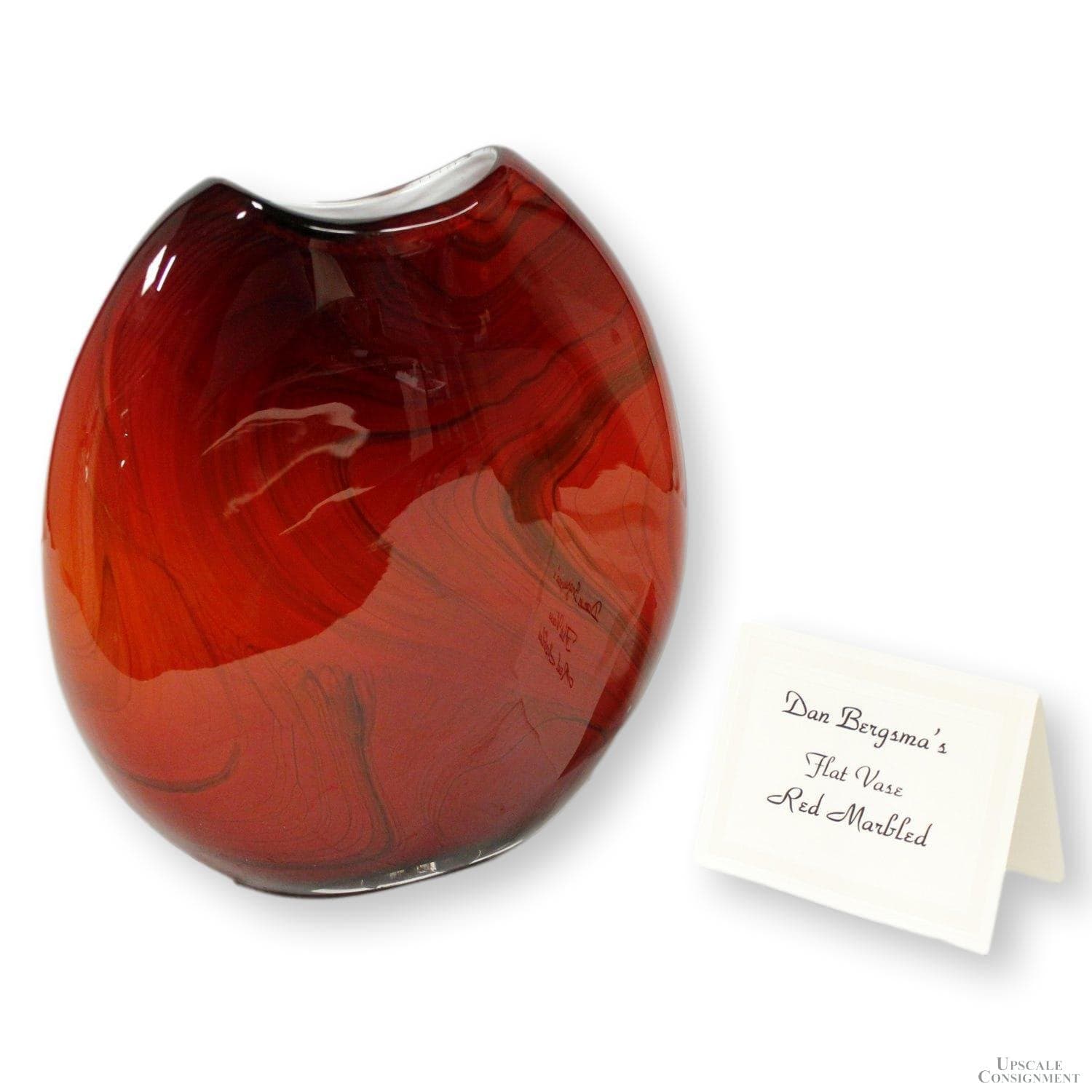 Art Glass Vase by Dan Bergsma - Thumbnail 2