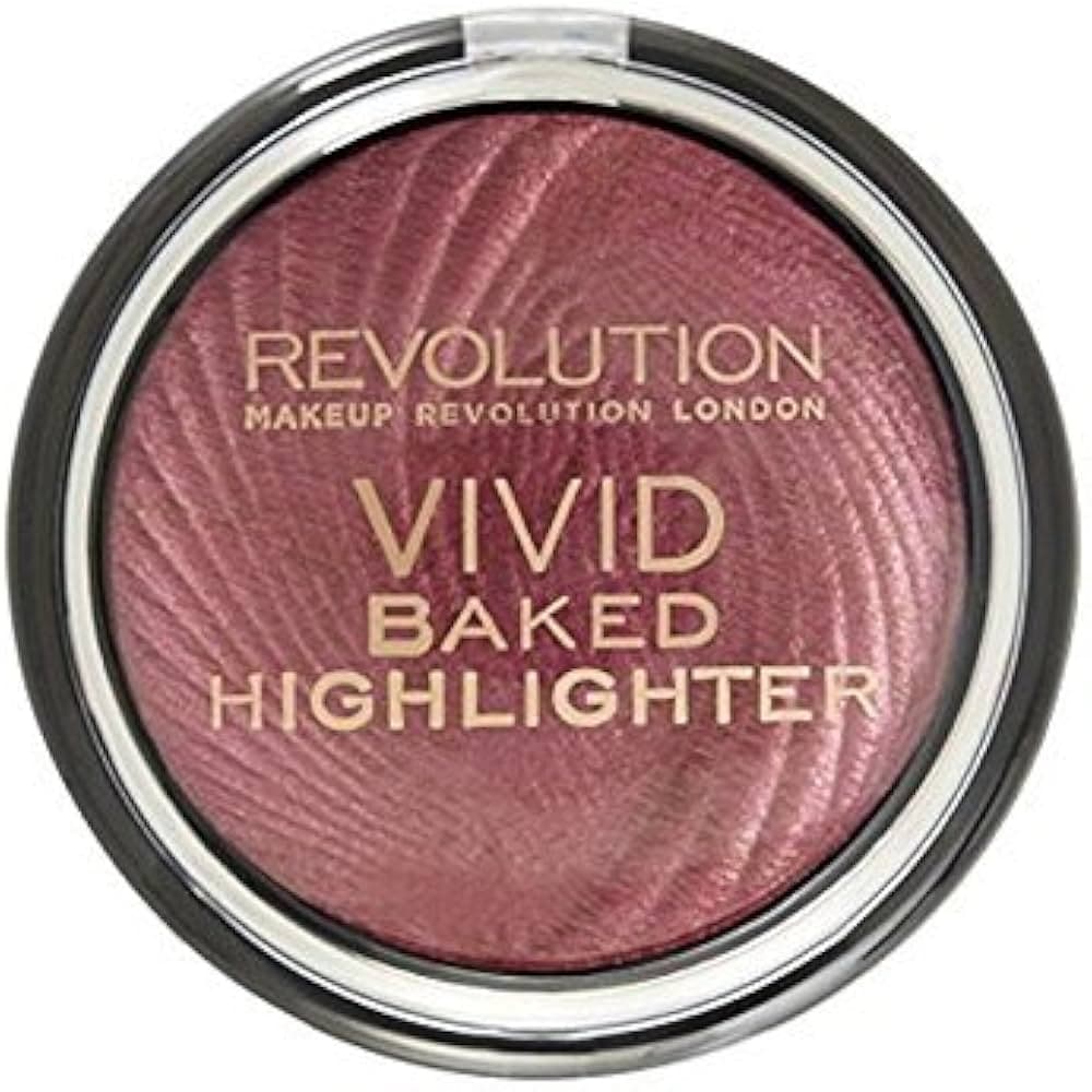 Makeup Revolution Vivid Baked Highlighter, Rose Gold Lights - Thumbnail 3