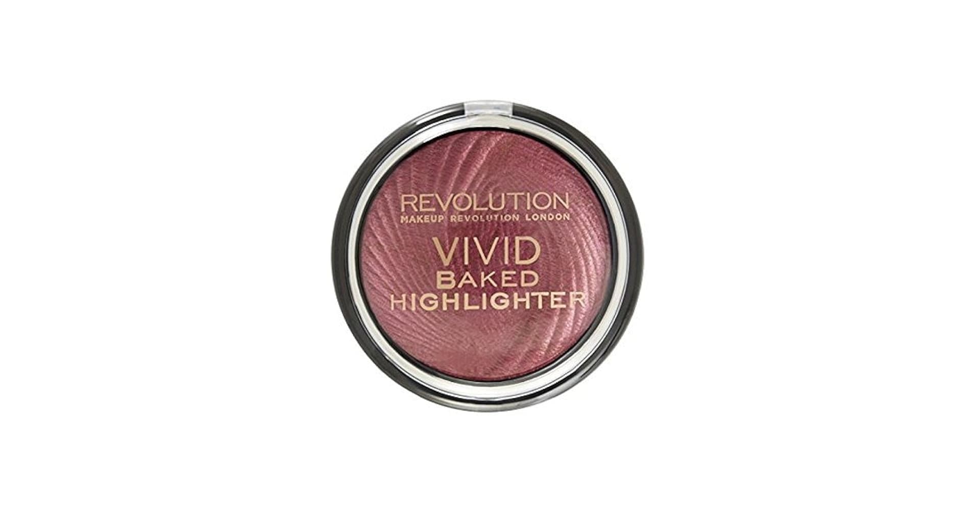 Makeup Revolution Vivid Baked Highlighter, Rose Gold Lights - Thumbnail 4