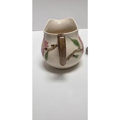Vintage El Rancho Desert Rose Pre-Franciscan(1930s) Sugar + Creamer /w Lid - Thumbnail 11