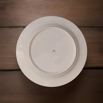 Vintage Blue Willow Ironstone Dinner Ware Plate Made In China - Thumbnail 2