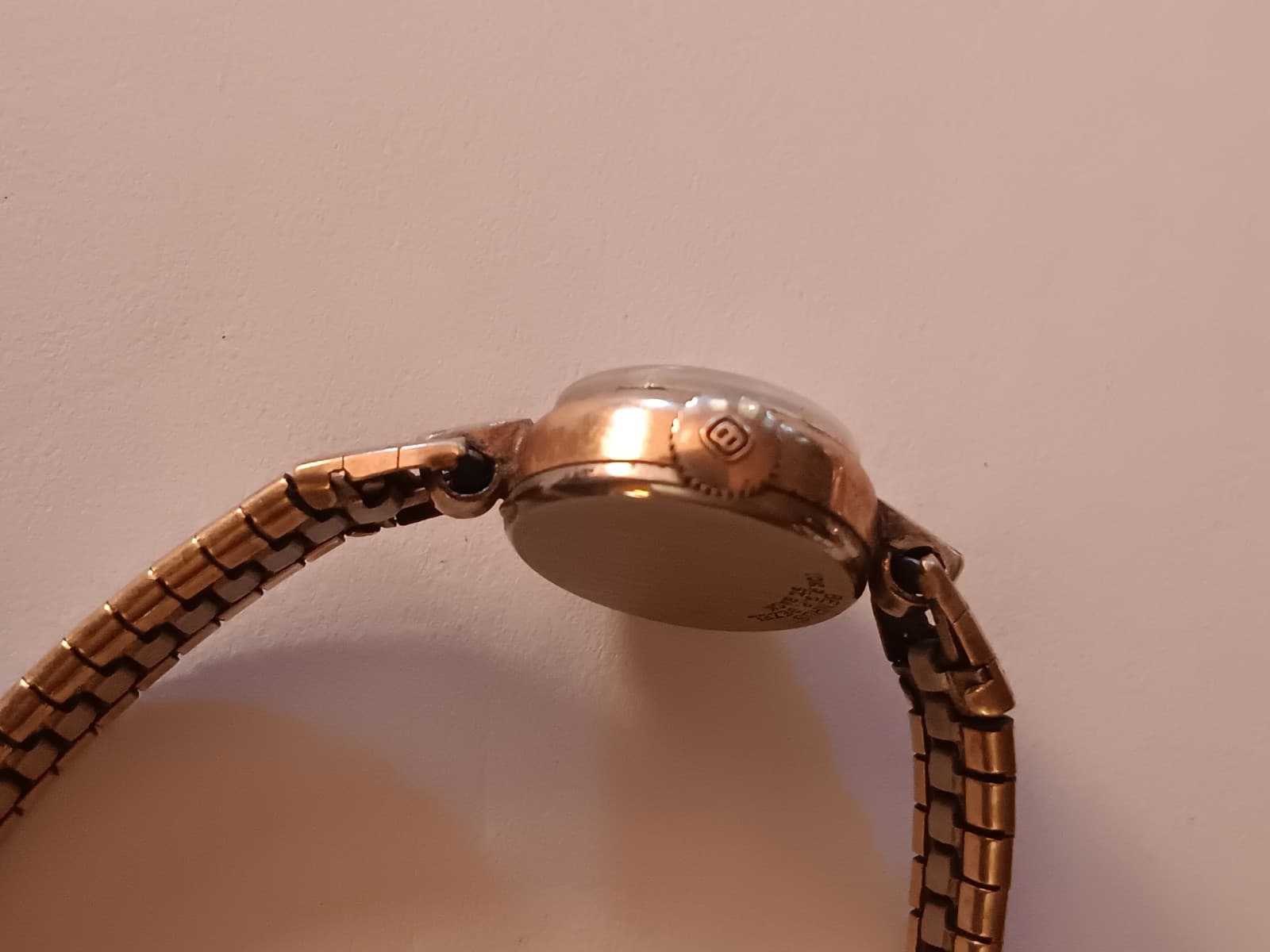 Vintage Ladies Benrus Wrist Watch 10k Rolled Gold Plate Stainless Back Fancy... - Thumbnail 9